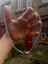 Load image into Gallery viewer, 134 18" silver twisted companion chain SAMPLE SALE XMAS 2025