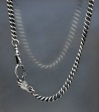Load image into Gallery viewer, 134 18" silver twisted companion chain SAMPLE SALE XMAS 2025