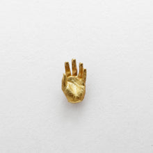 Load image into Gallery viewer, Fraser Hamilton Jewellery - Hand Gold Stud Earrings 
