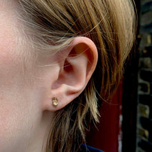 Load image into Gallery viewer, Fraser Hamilton Jewellery - Hand Gold Stud Earrings
