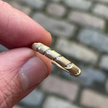 Load image into Gallery viewer, Fraser Hamilton Jewellery | 'Dressing' Diamond and Gold Wedding Band Ring