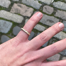 Load image into Gallery viewer, Fraser Hamilton Jewellery | 'Dressing' Diamond and Gold Wedding Band Ring