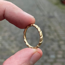 Load image into Gallery viewer, Fraser Hamilton Jewellery | Gold Wedding Band - twisted yellow gold