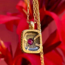 Load image into Gallery viewer, Fraser Hamilton Jewellery Gold Pendant with Ruby