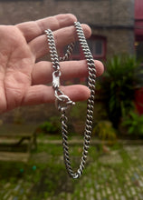 Load image into Gallery viewer, 132 16&quot; silver heavy bolt companion chain SAMPLE SALE XMAS 2025
