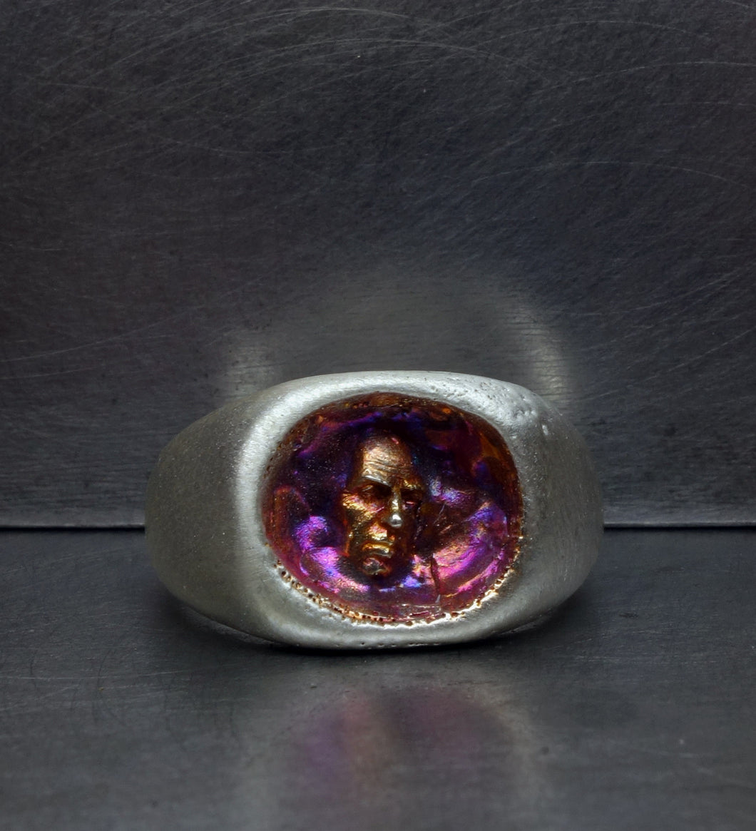 106 pink face looking right size 8.5 SILVER SAMPLE SALE XMAS 2025