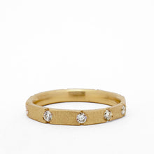 Load image into Gallery viewer, Ambit Diamond Band yellow gold
