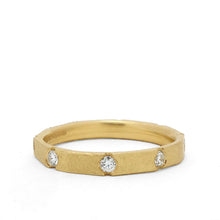 Load image into Gallery viewer, Ambit Diamond Band yellow gold
