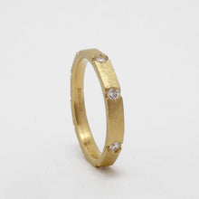 Load image into Gallery viewer, Ambit Diamond Band yellow gold
