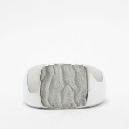 Fraser Hamilton Jewellery | 'Tidal' Silver Signet Ring