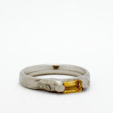 Load image into Gallery viewer, Fraser Hamilton Jewellery | &#39;Lemon&#39; white gold ring with citrine
