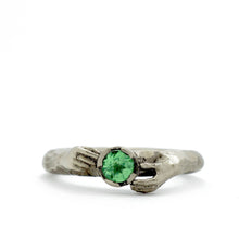 Load image into Gallery viewer, Fraser Hamilton Jewellery | &#39;Morning&#39; White Gold Ring with Tsavorite
