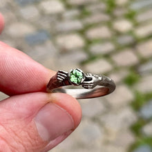Load image into Gallery viewer, Fraser Hamilton Jewellery | &#39;Morning&#39; White Gold Ring with Tsavorite
