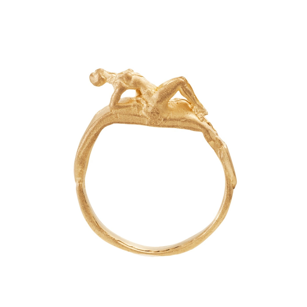 Fraser Hamilton Jewellery | Reclining Nude Ring in Gold