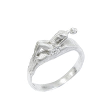 Load image into Gallery viewer, Fraser Hamilton Jewellery | Reclining Nude Silver Ring
